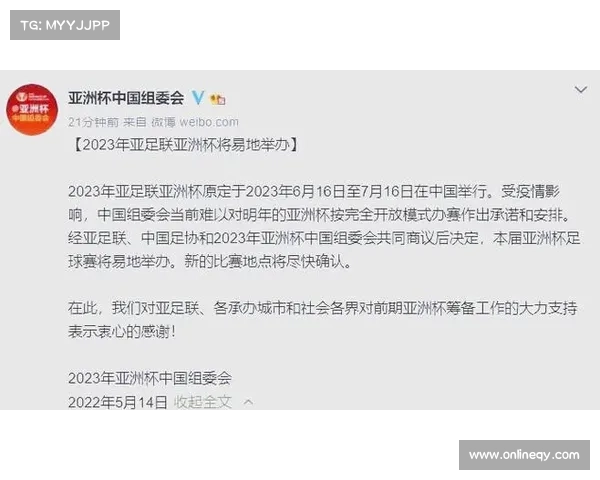 深入分析和2023年亚洲杯赛事调整背后的原因与影响